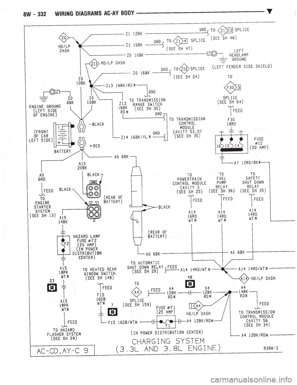CHEVROLET DYNASTY 1993 Service Manual CHEVROLET DYNASTY 1993 Service Manual