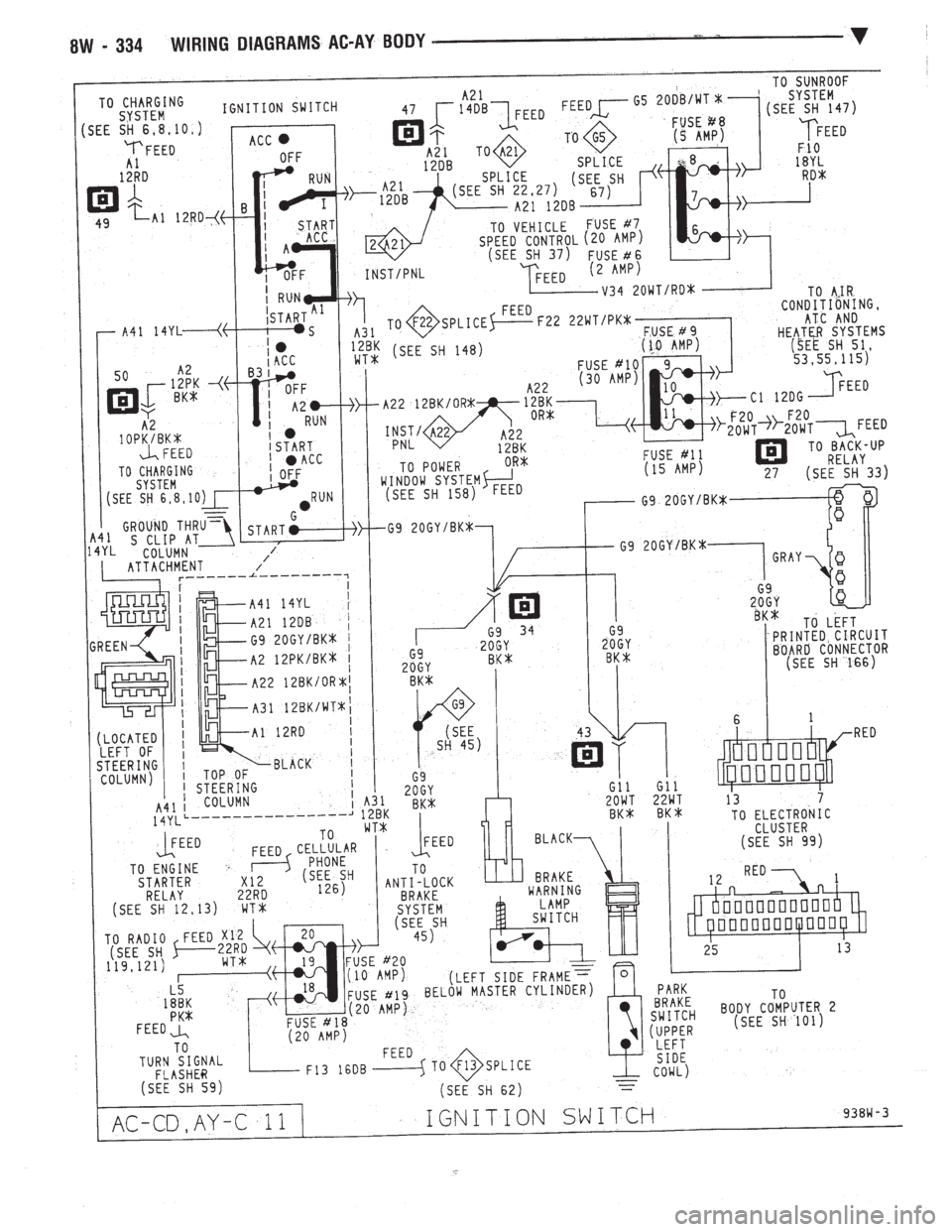 CHEVROLET DYNASTY 1993 Service Manual CHEVROLET DYNASTY 1993 Service Manual