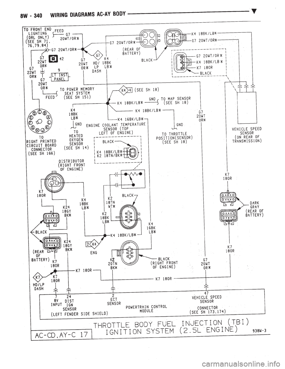 CHEVROLET DYNASTY 1993 Service Manual CHEVROLET DYNASTY 1993 Service Manual