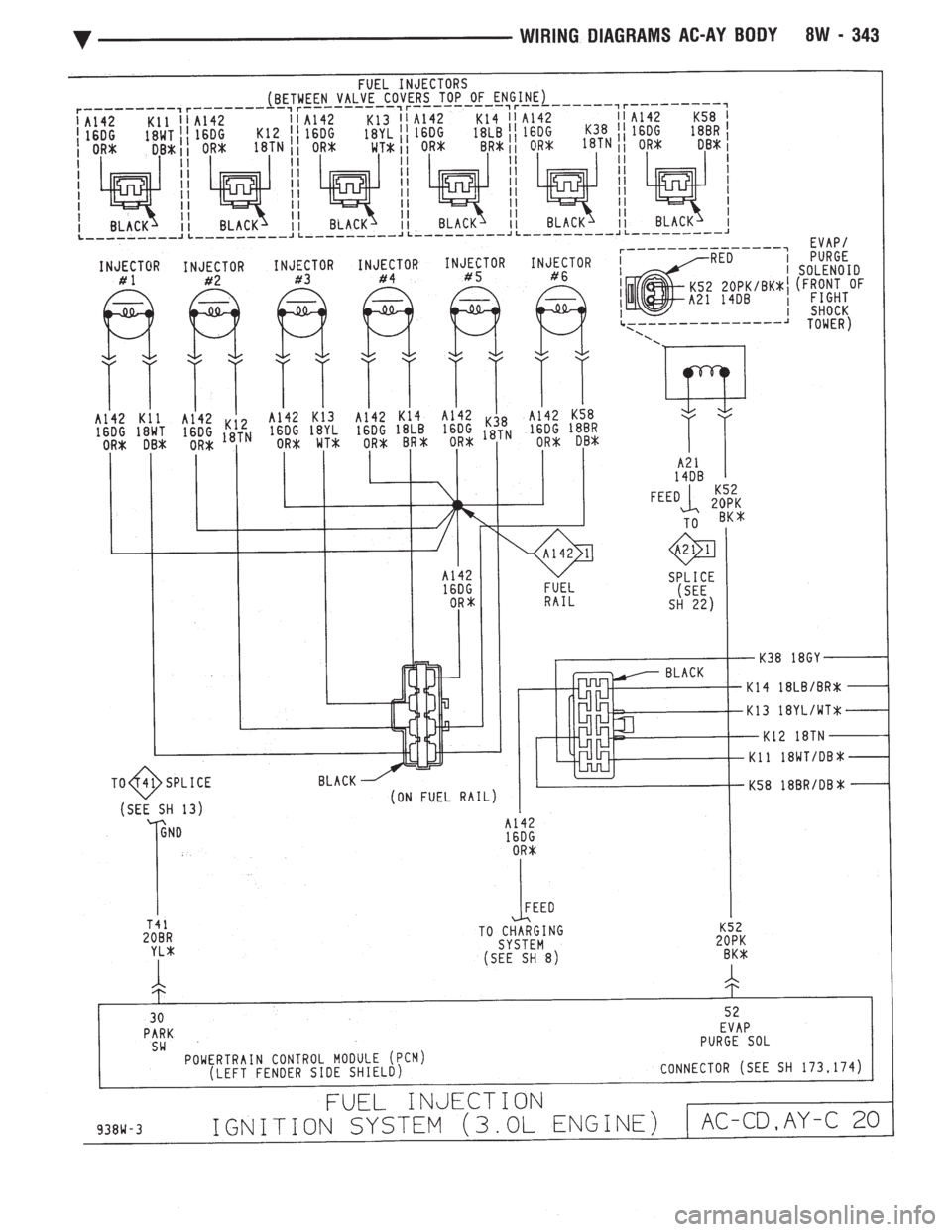 CHEVROLET DYNASTY 1993  Service Manual 