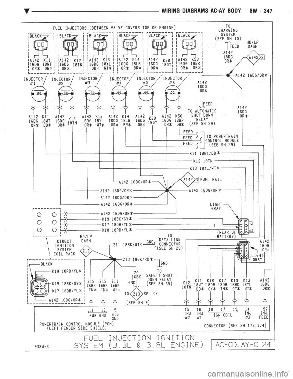 CHEVROLET DYNASTY 1993  Service Manual 