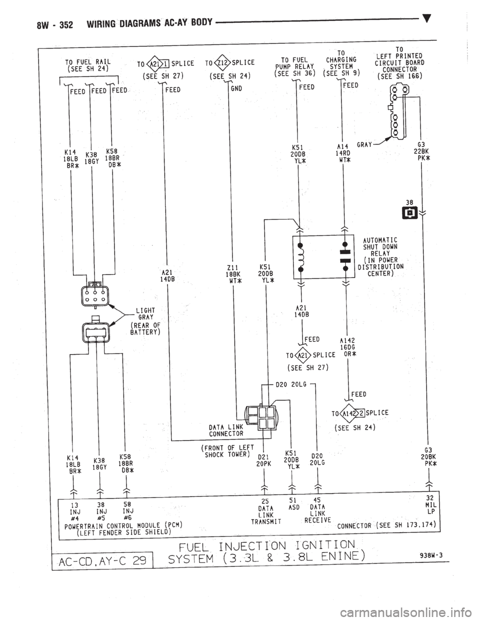 CHEVROLET DYNASTY 1993 Service Manual CHEVROLET DYNASTY 1993 Service Manual
