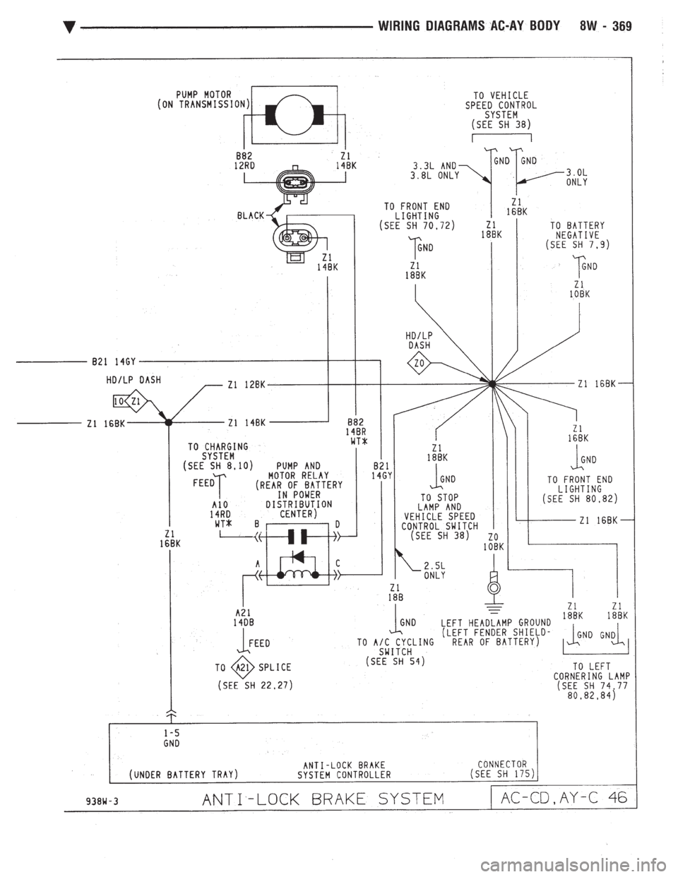 CHEVROLET DYNASTY 1993 Service Manual CHEVROLET DYNASTY 1993 Service Manual
