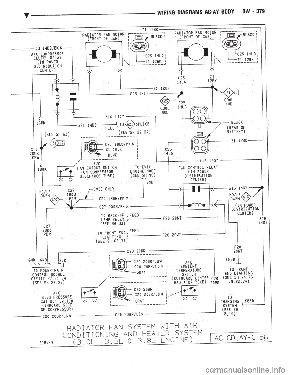 CHEVROLET DYNASTY 1993 Service Manual CHEVROLET DYNASTY 1993 Service Manual