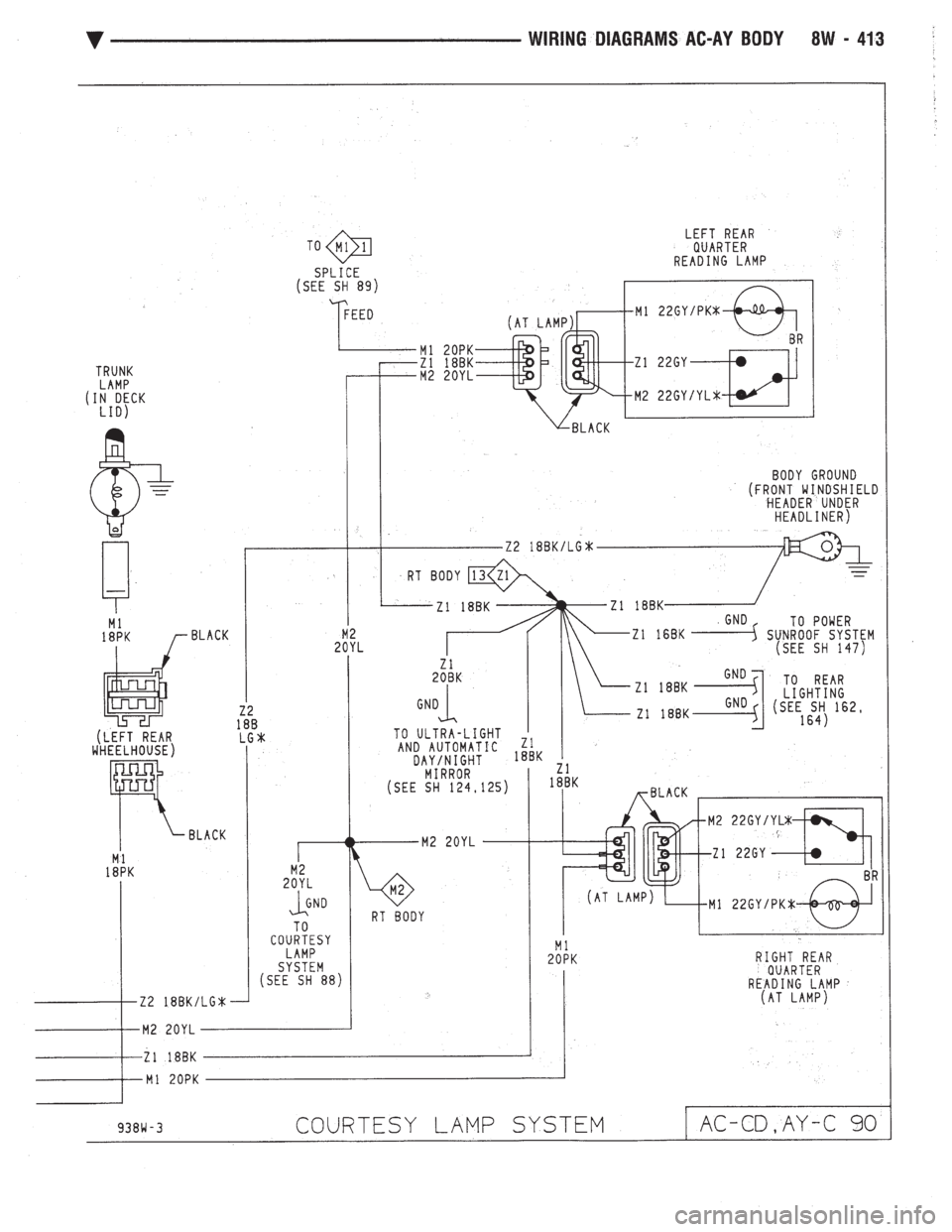 CHEVROLET DYNASTY 1993  Service Manual 