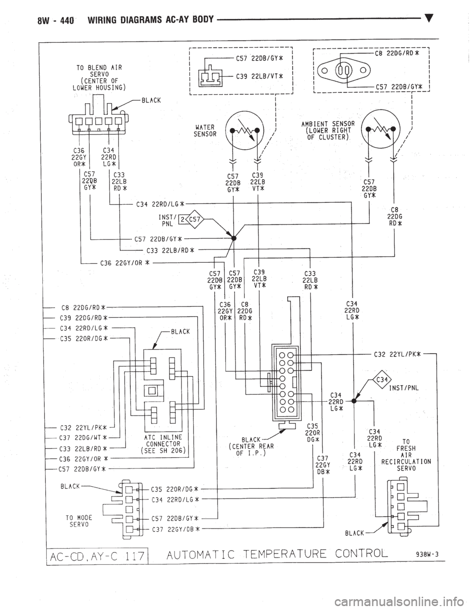 CHEVROLET DYNASTY 1993  Service Manual 