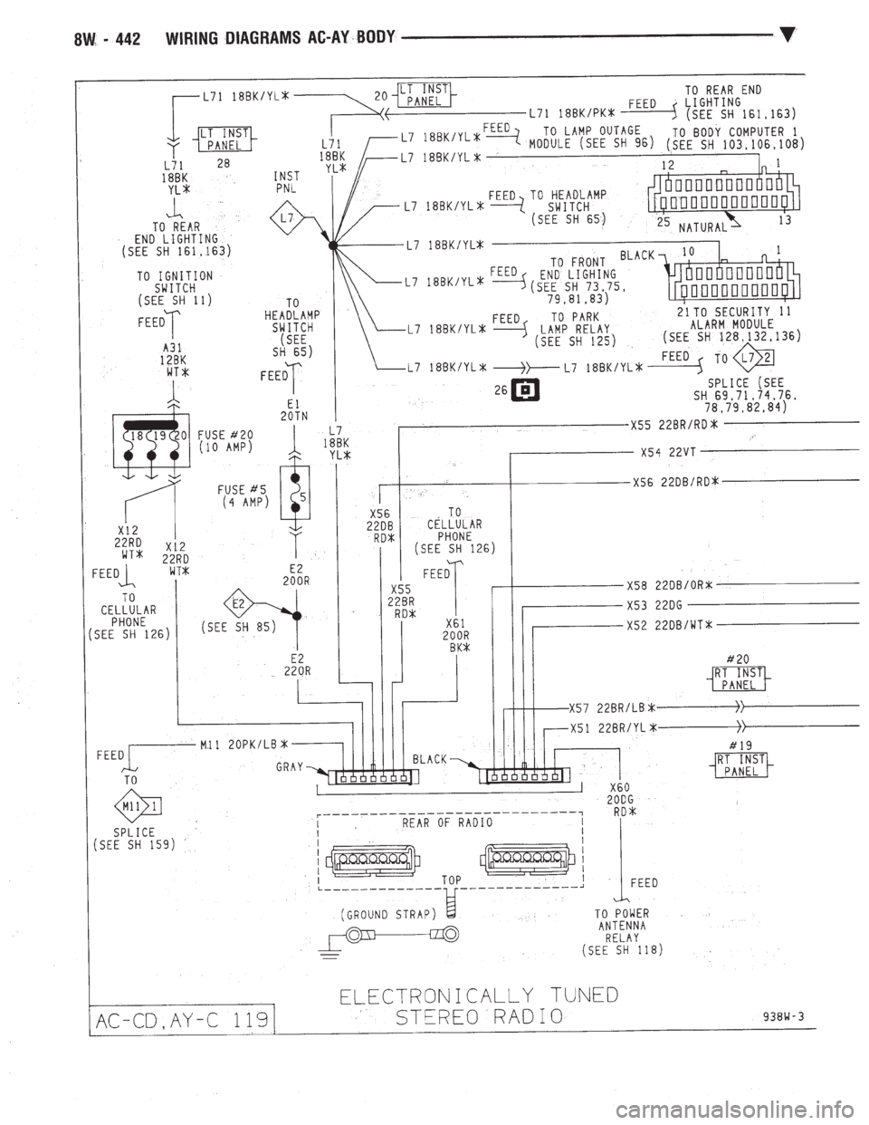 CHEVROLET DYNASTY 1993  Service Manual 