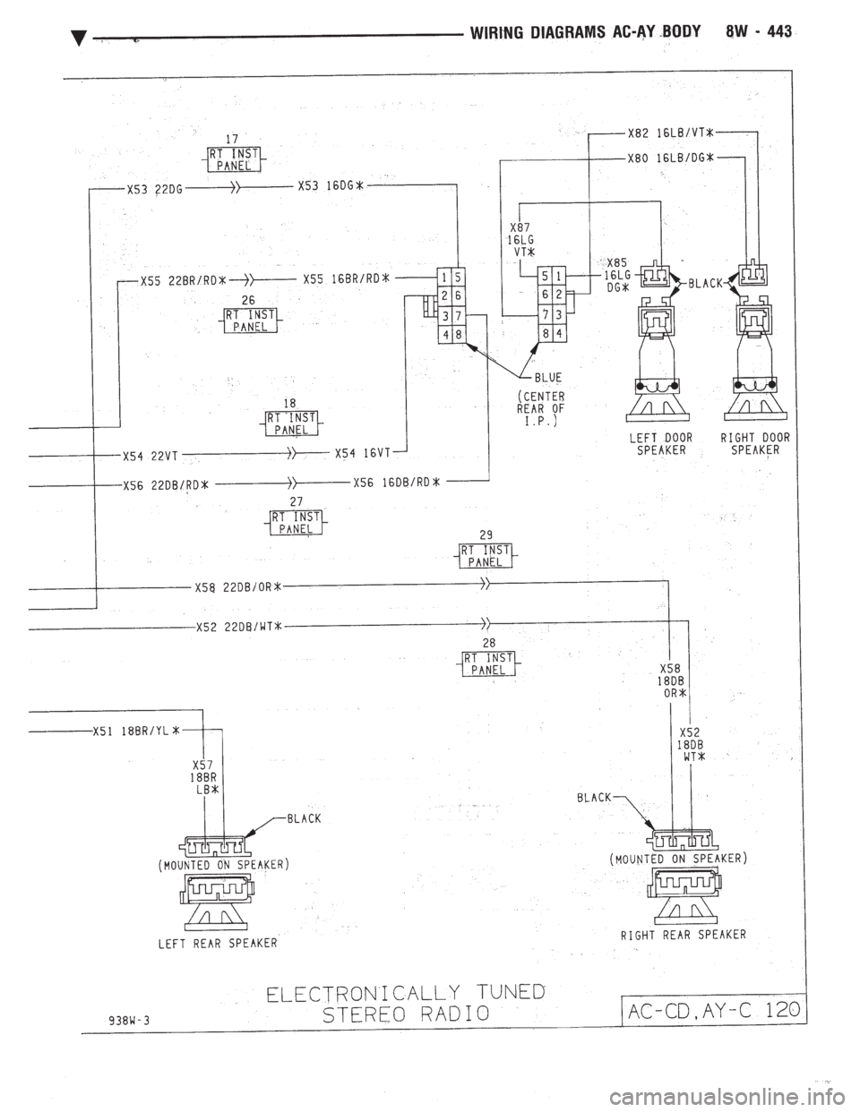CHEVROLET DYNASTY 1993  Service Manual 