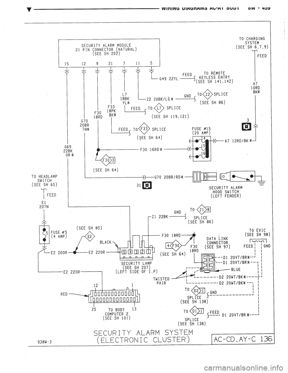 CHEVROLET DYNASTY 1993  Service Manual 