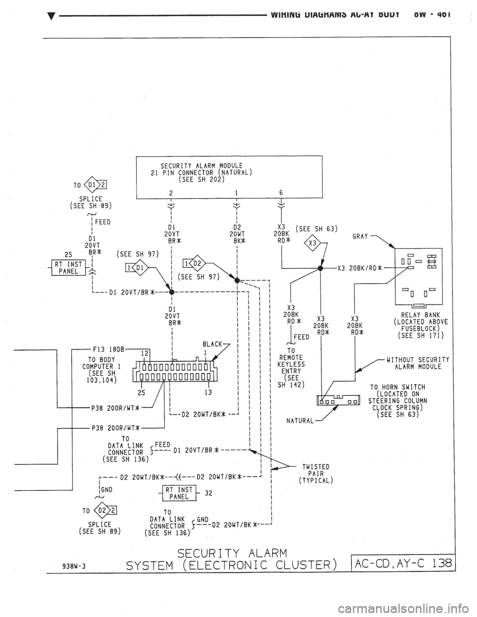 CHEVROLET DYNASTY 1993 Service Manual CHEVROLET DYNASTY 1993 Service Manual