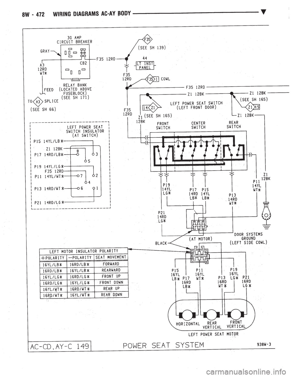 CHEVROLET DYNASTY 1993 Service Manual CHEVROLET DYNASTY 1993 Service Manual