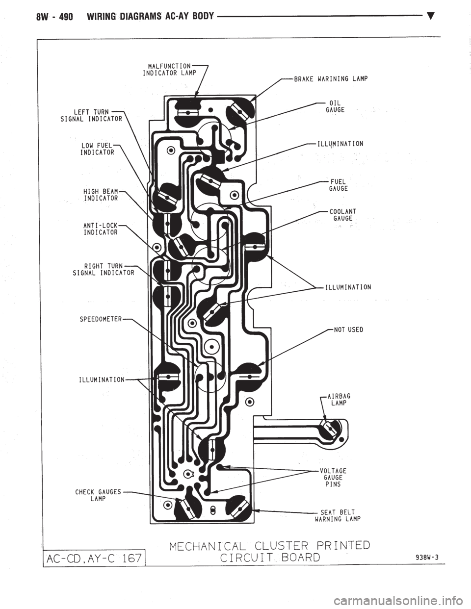 CHEVROLET DYNASTY 1993 Service Manual CHEVROLET DYNASTY 1993 Service Manual