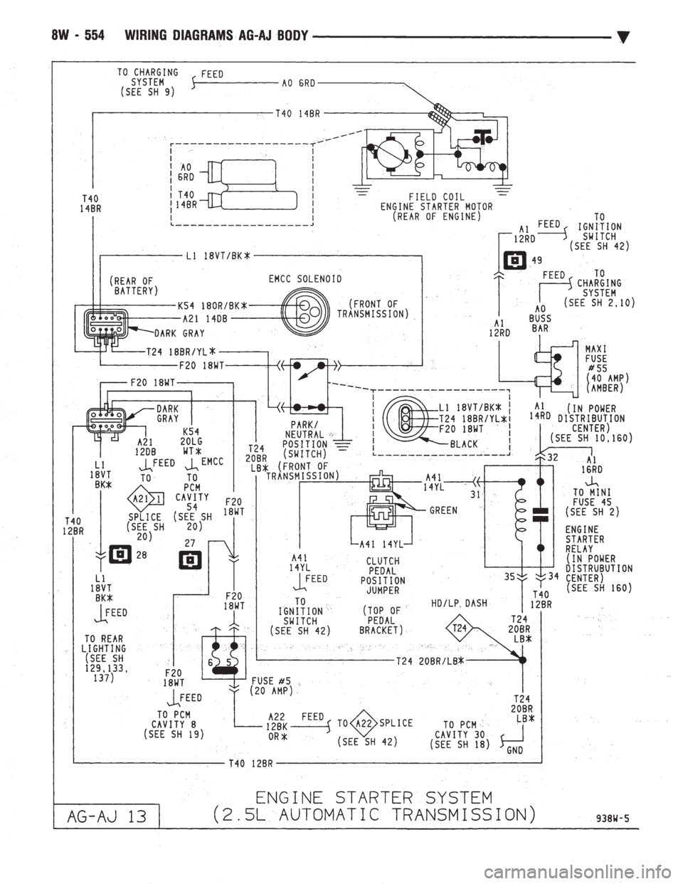 CHEVROLET DYNASTY 1993 Service Manual CHEVROLET DYNASTY 1993 Service Manual