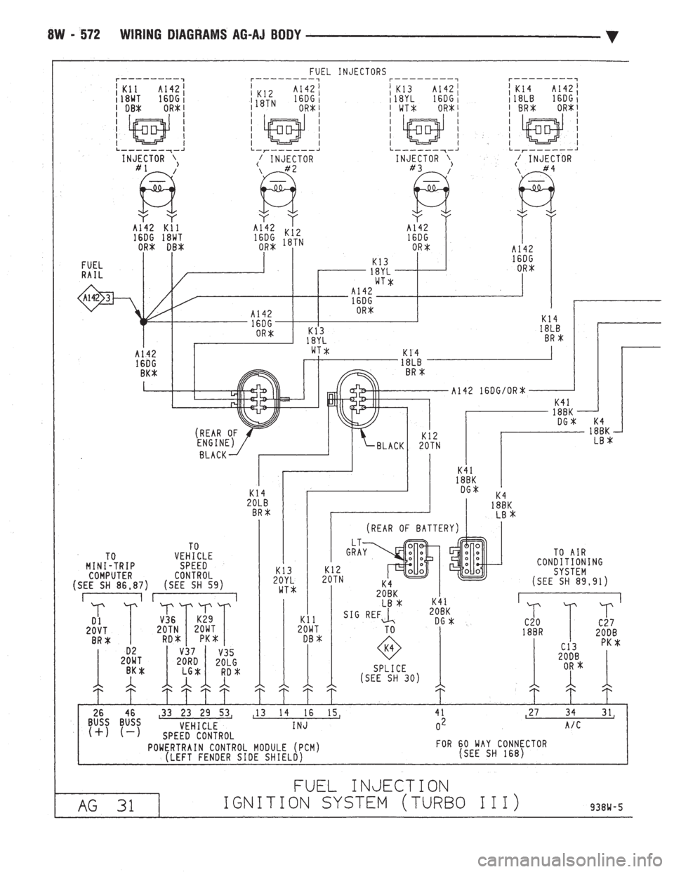 CHEVROLET DYNASTY 1993  Service Manual 