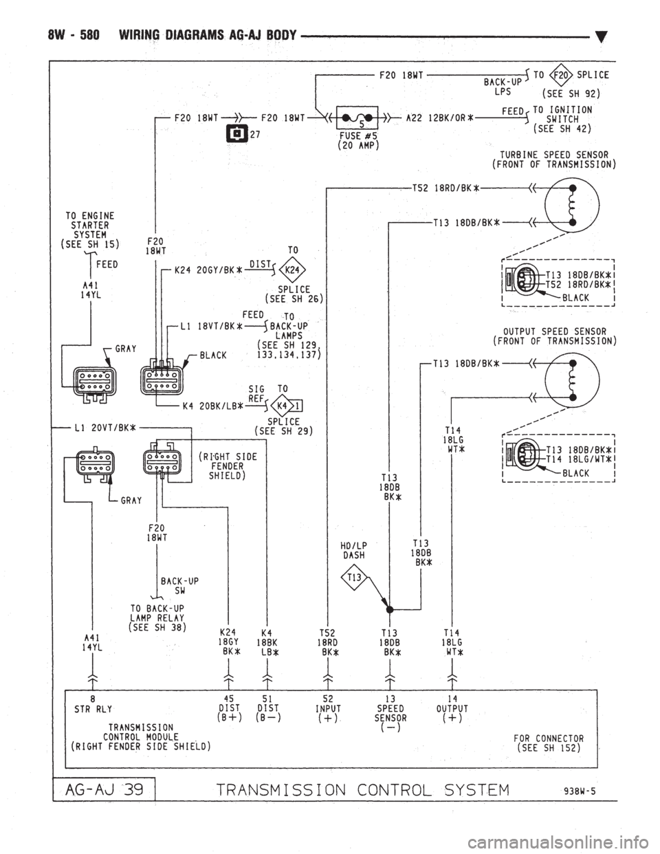CHEVROLET DYNASTY 1993  Service Manual 