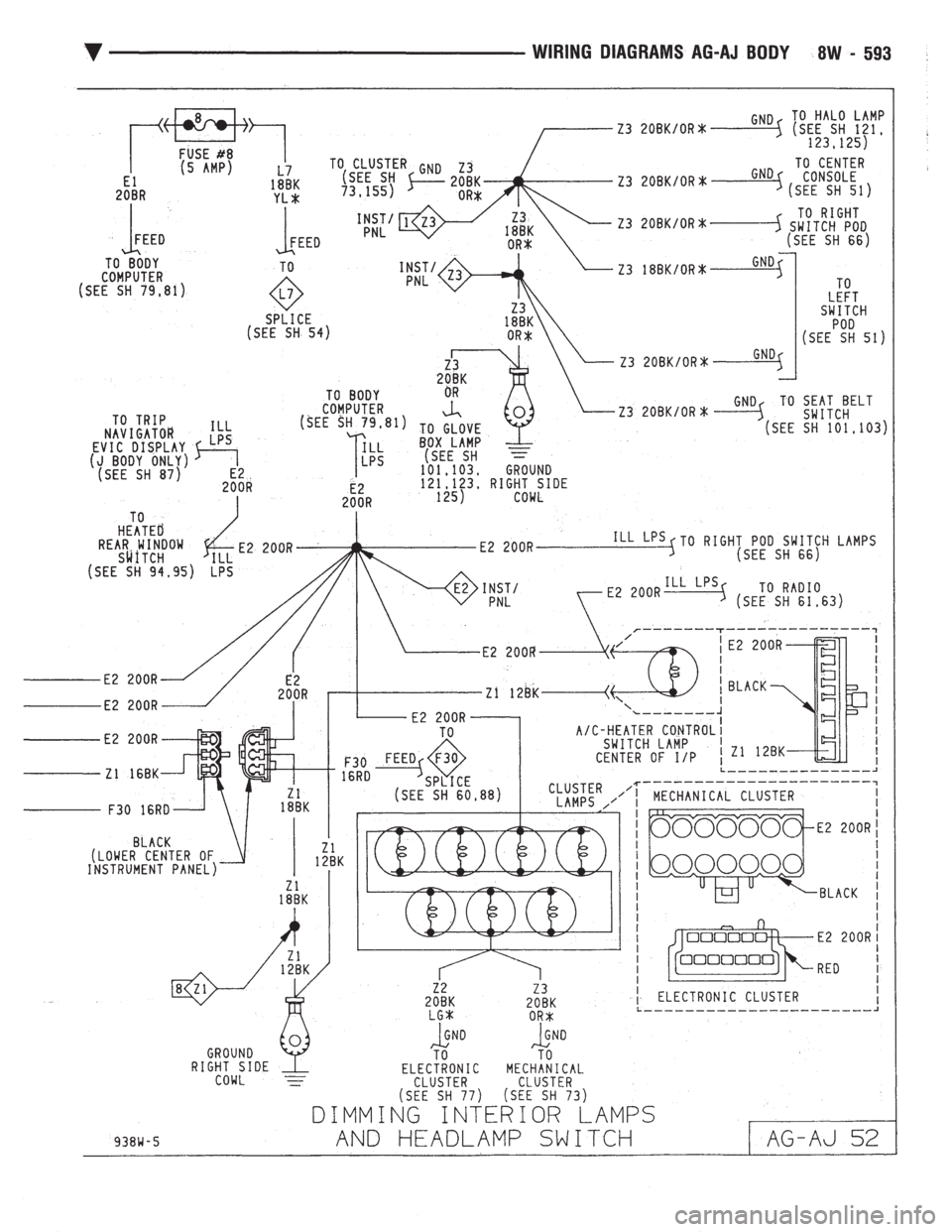 CHEVROLET DYNASTY 1993  Service Manual 