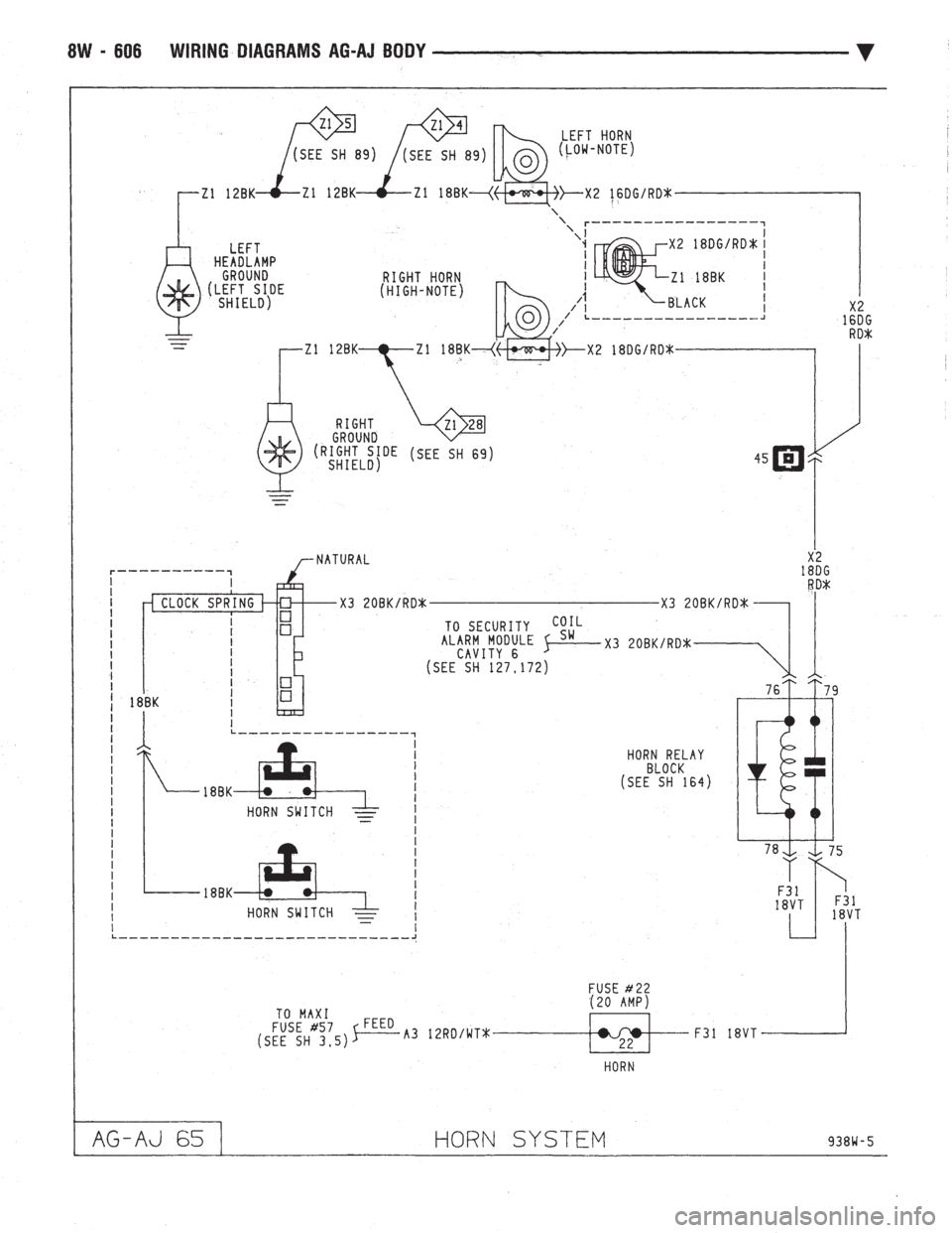 CHEVROLET DYNASTY 1993 Service Manual CHEVROLET DYNASTY 1993 Service Manual