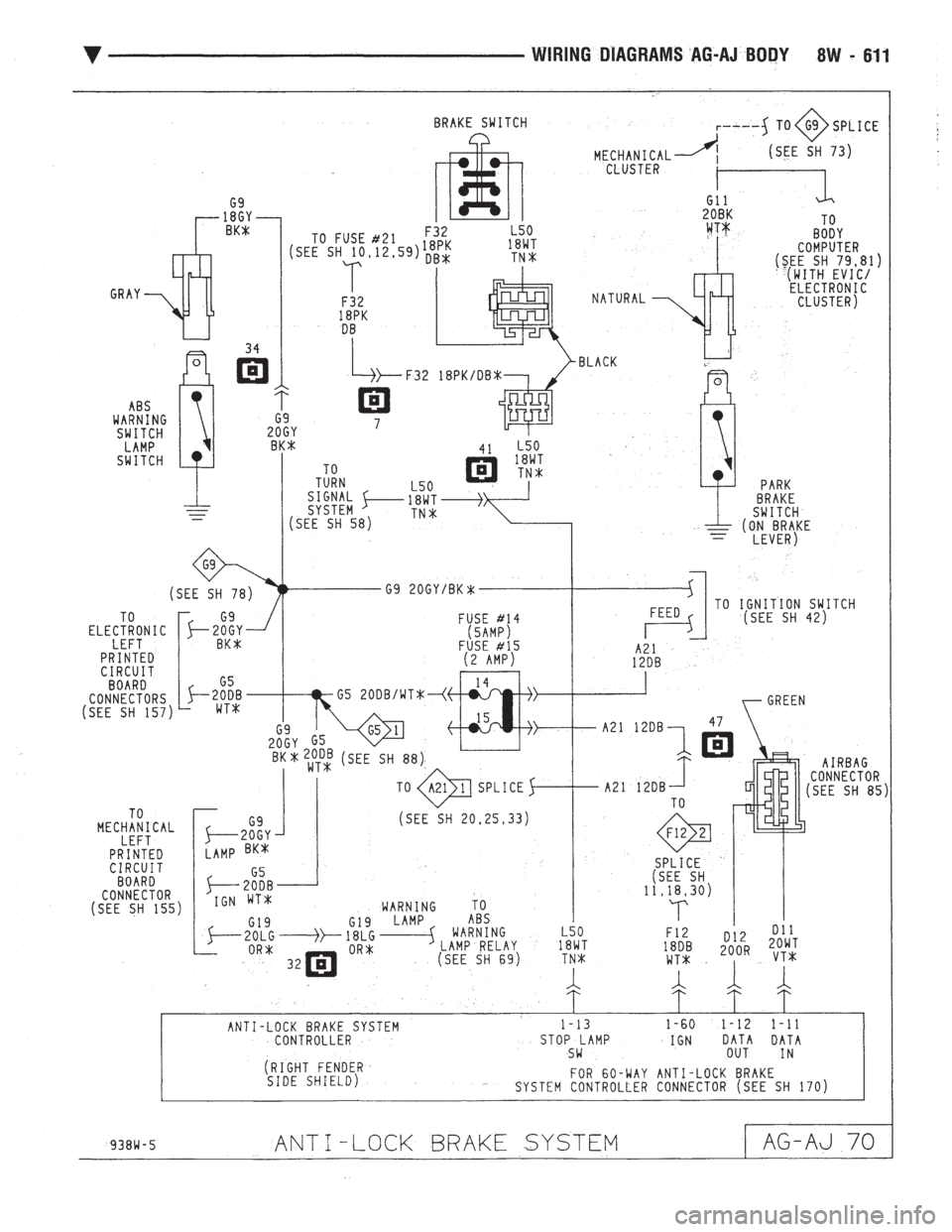 CHEVROLET DYNASTY 1993  Service Manual 