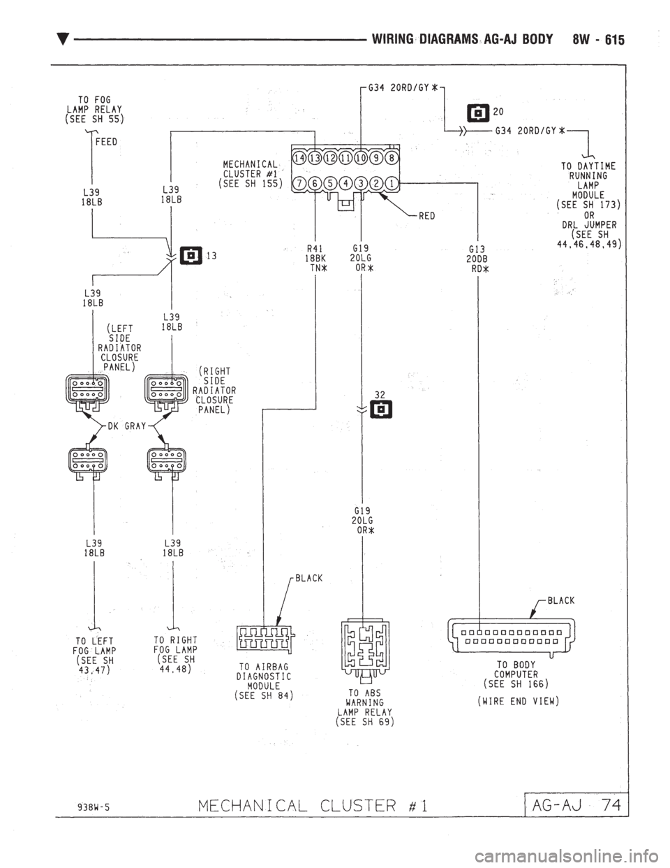 CHEVROLET DYNASTY 1993  Service Manual 