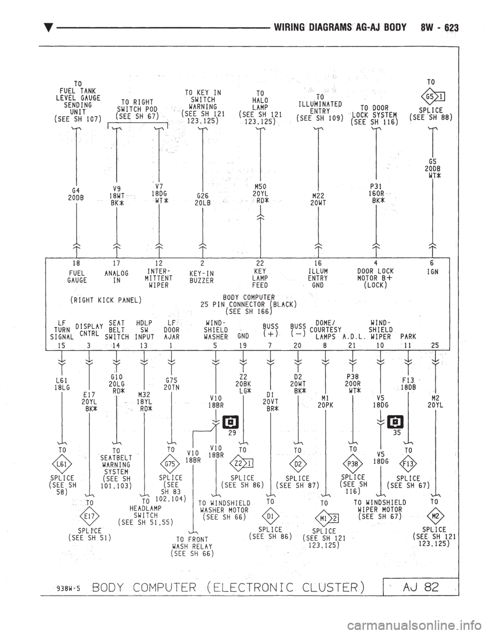 CHEVROLET DYNASTY 1993  Service Manual 