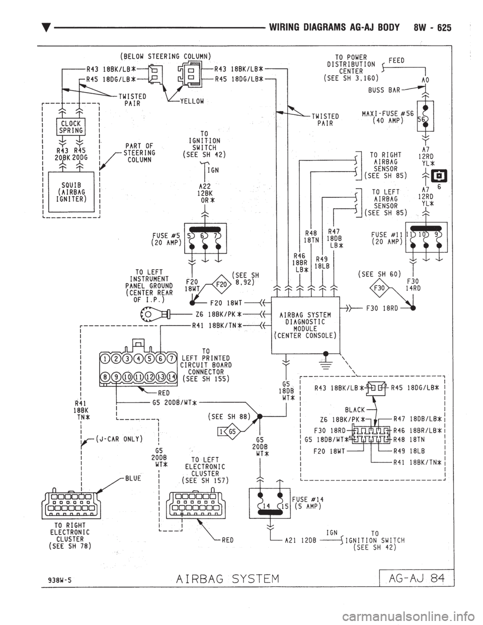 CHEVROLET DYNASTY 1993  Service Manual 