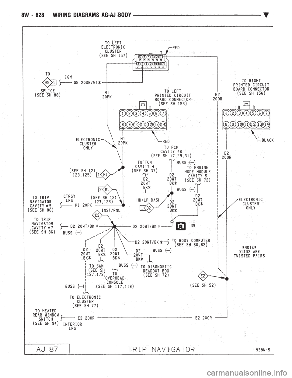 CHEVROLET DYNASTY 1993  Service Manual 