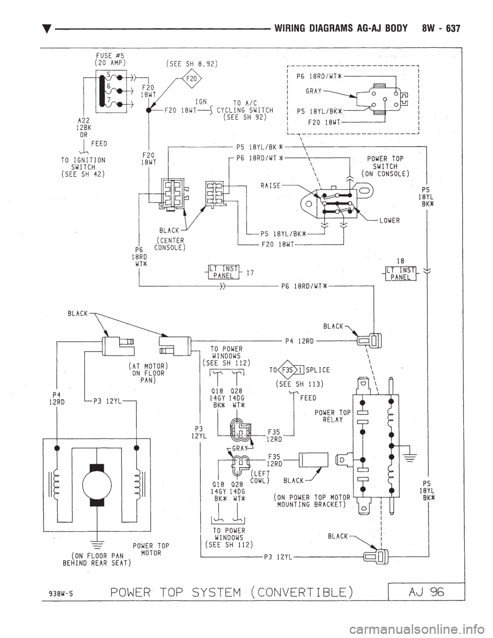 CHEVROLET DYNASTY 1993  Service Manual 