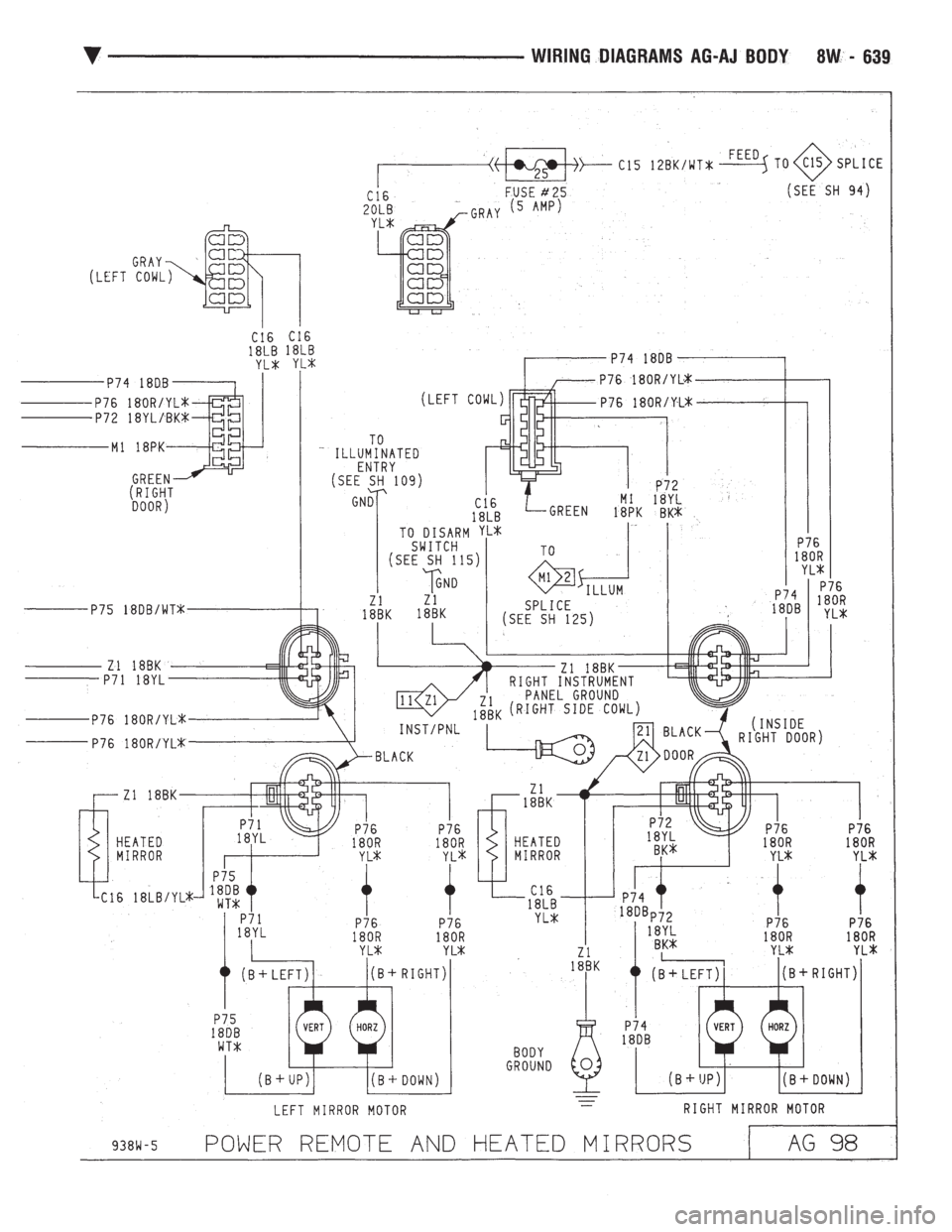 CHEVROLET DYNASTY 1993  Service Manual 