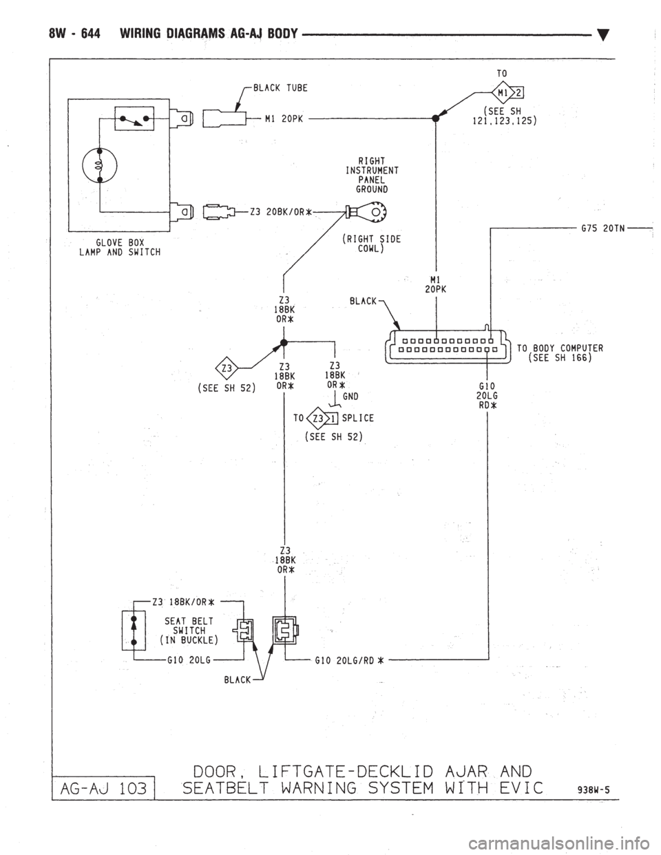 CHEVROLET DYNASTY 1993  Service Manual 