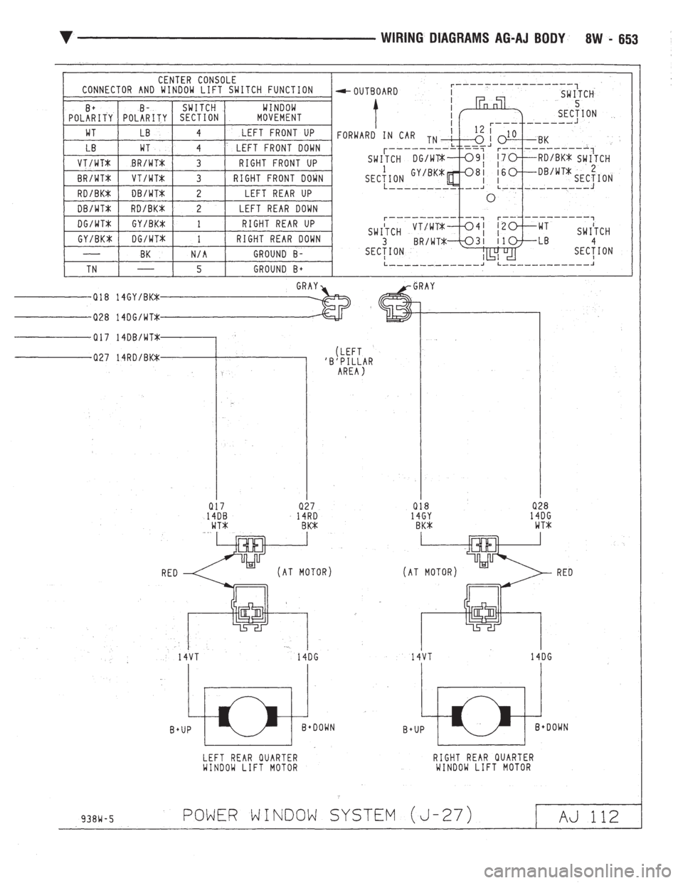 CHEVROLET DYNASTY 1993 Service Manual CHEVROLET DYNASTY 1993 Service Manual