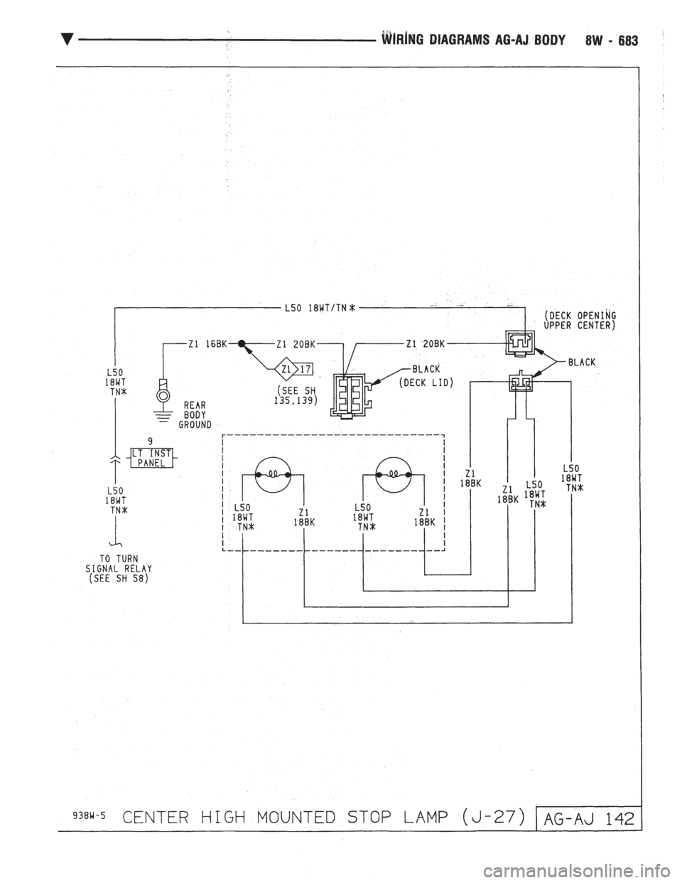 CHEVROLET DYNASTY 1993 Service Manual CHEVROLET DYNASTY 1993 Service Manual
