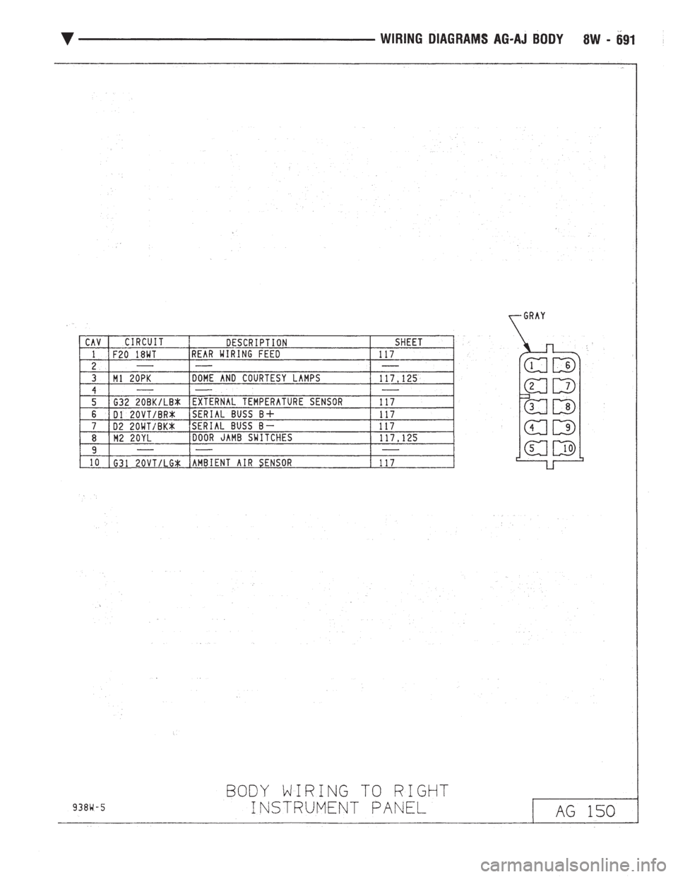 CHEVROLET DYNASTY 1993  Service Manual 