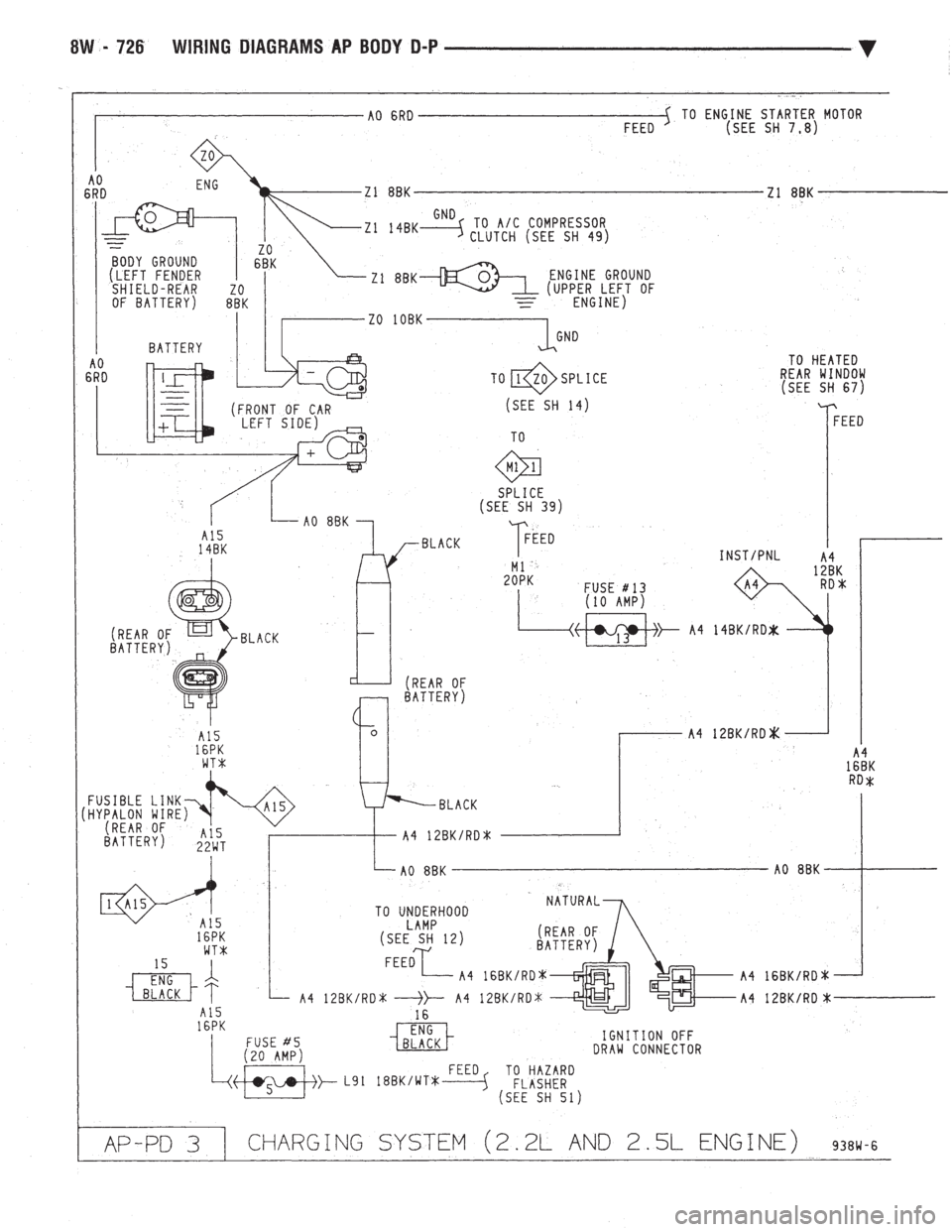 CHEVROLET DYNASTY 1993  Service Manual 