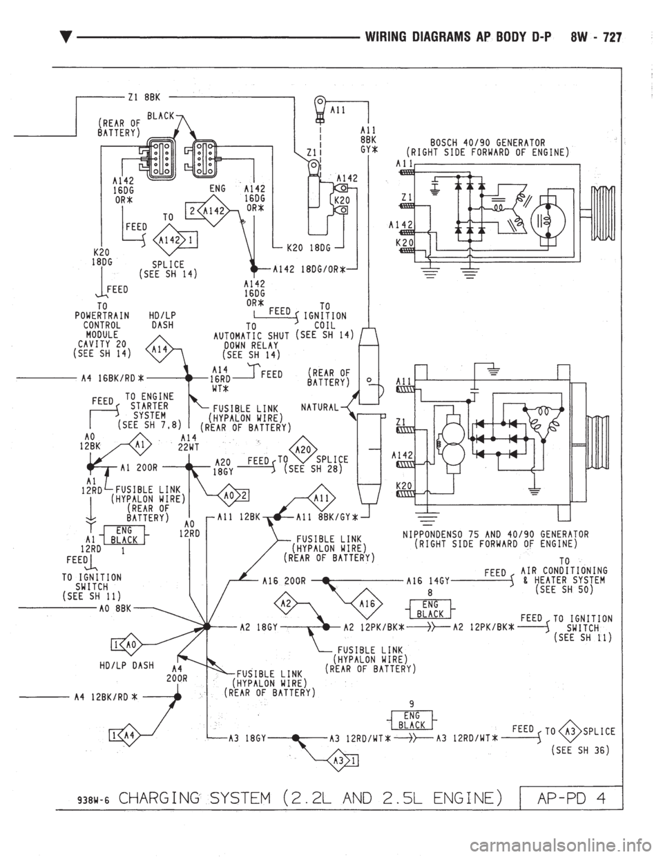CHEVROLET DYNASTY 1993  Service Manual 