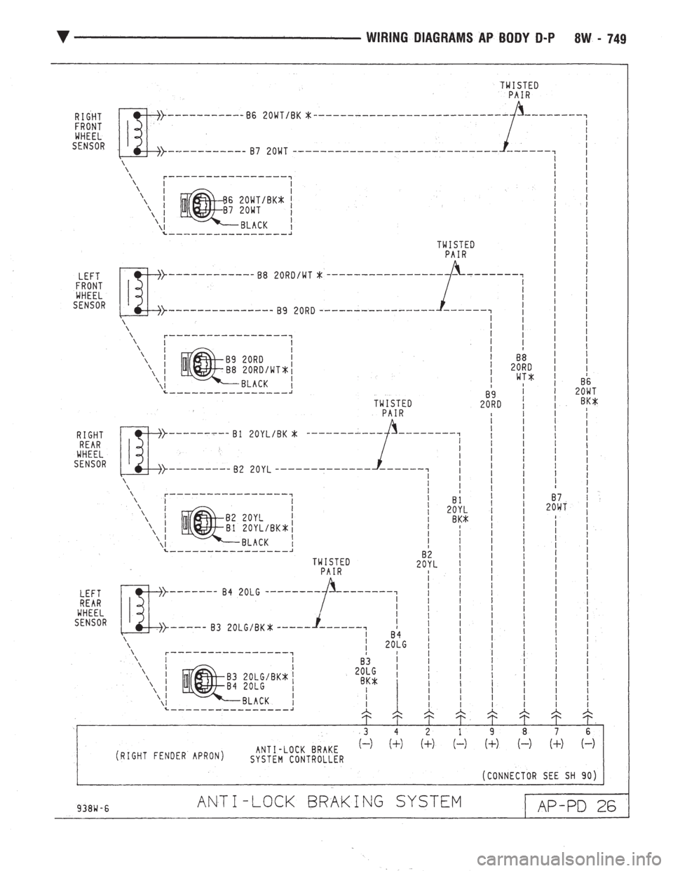 CHEVROLET DYNASTY 1993 Service Manual CHEVROLET DYNASTY 1993 Service Manual