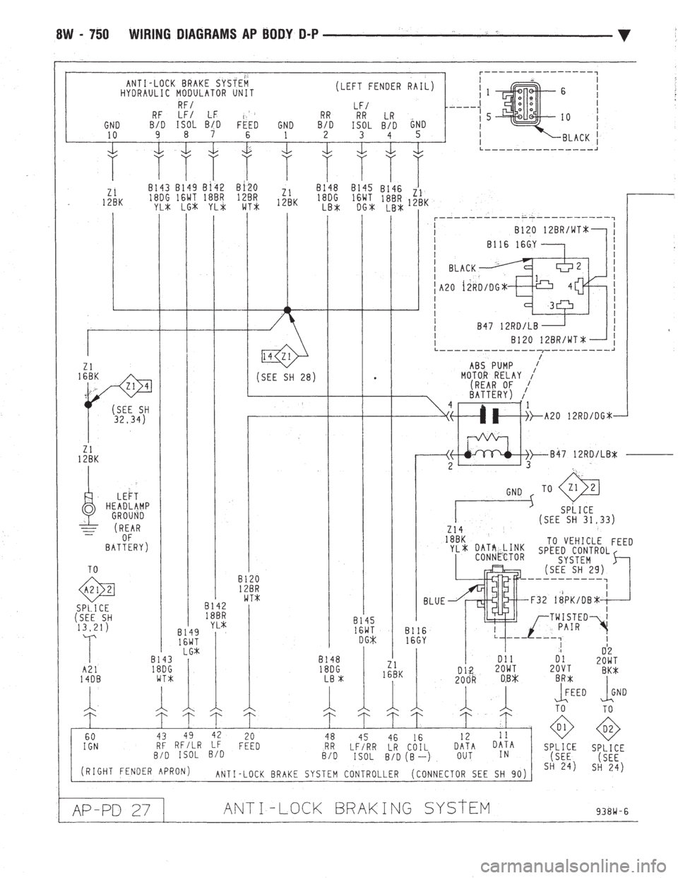 CHEVROLET DYNASTY 1993 Service Manual CHEVROLET DYNASTY 1993 Service Manual