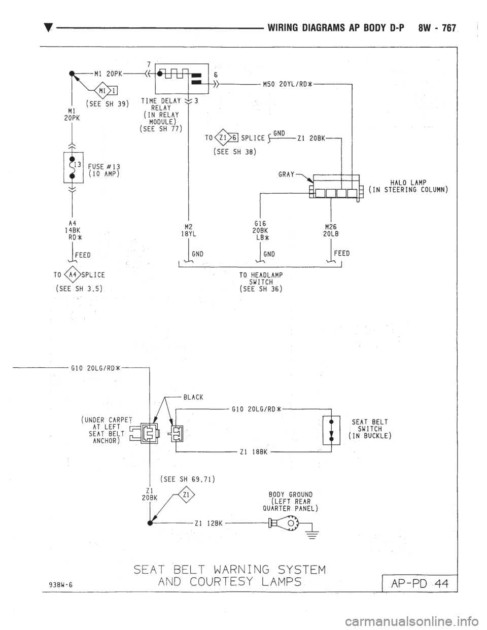 CHEVROLET DYNASTY 1993 Service Manual CHEVROLET DYNASTY 1993 Service Manual