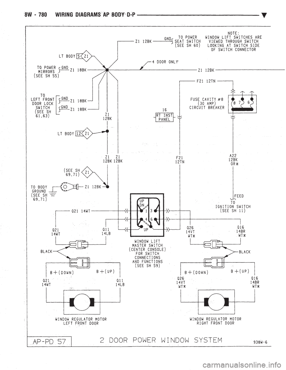 CHEVROLET DYNASTY 1993  Service Manual 