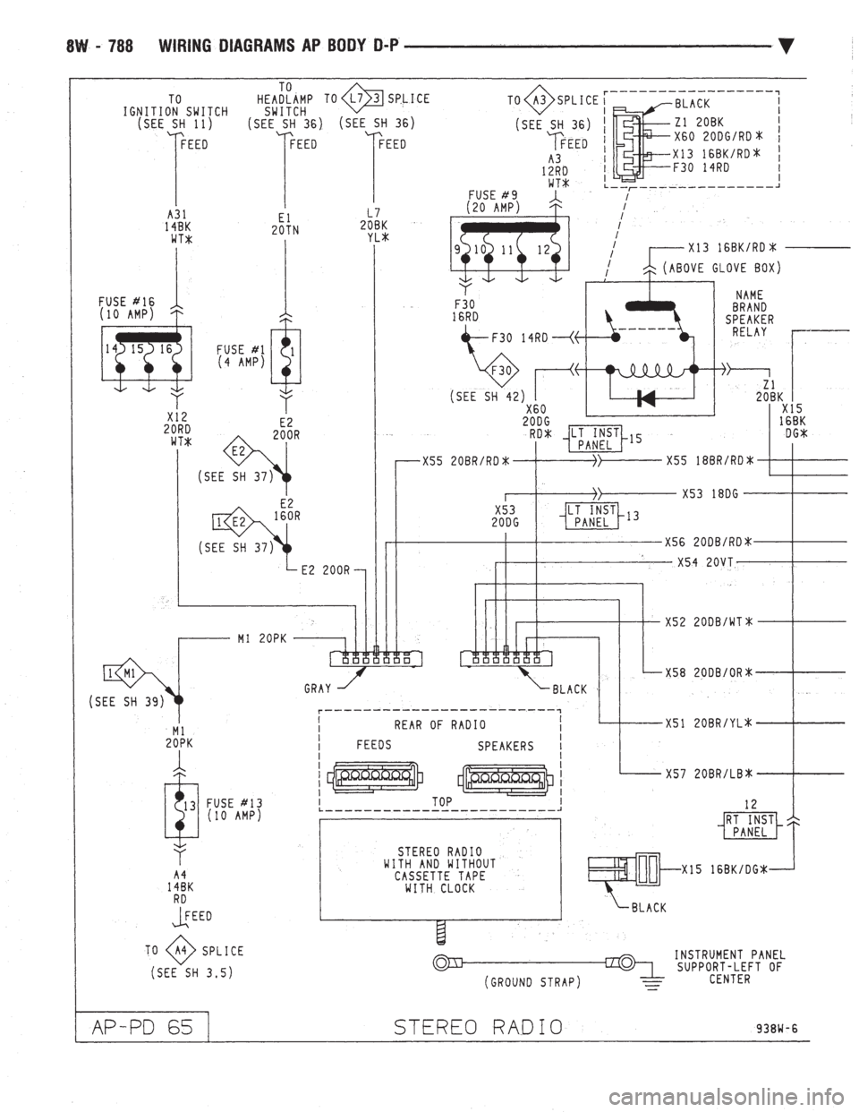 CHEVROLET DYNASTY 1993  Service Manual 