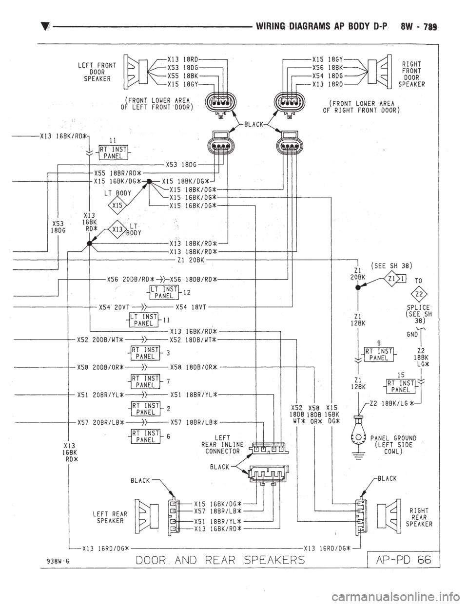 CHEVROLET DYNASTY 1993  Service Manual 