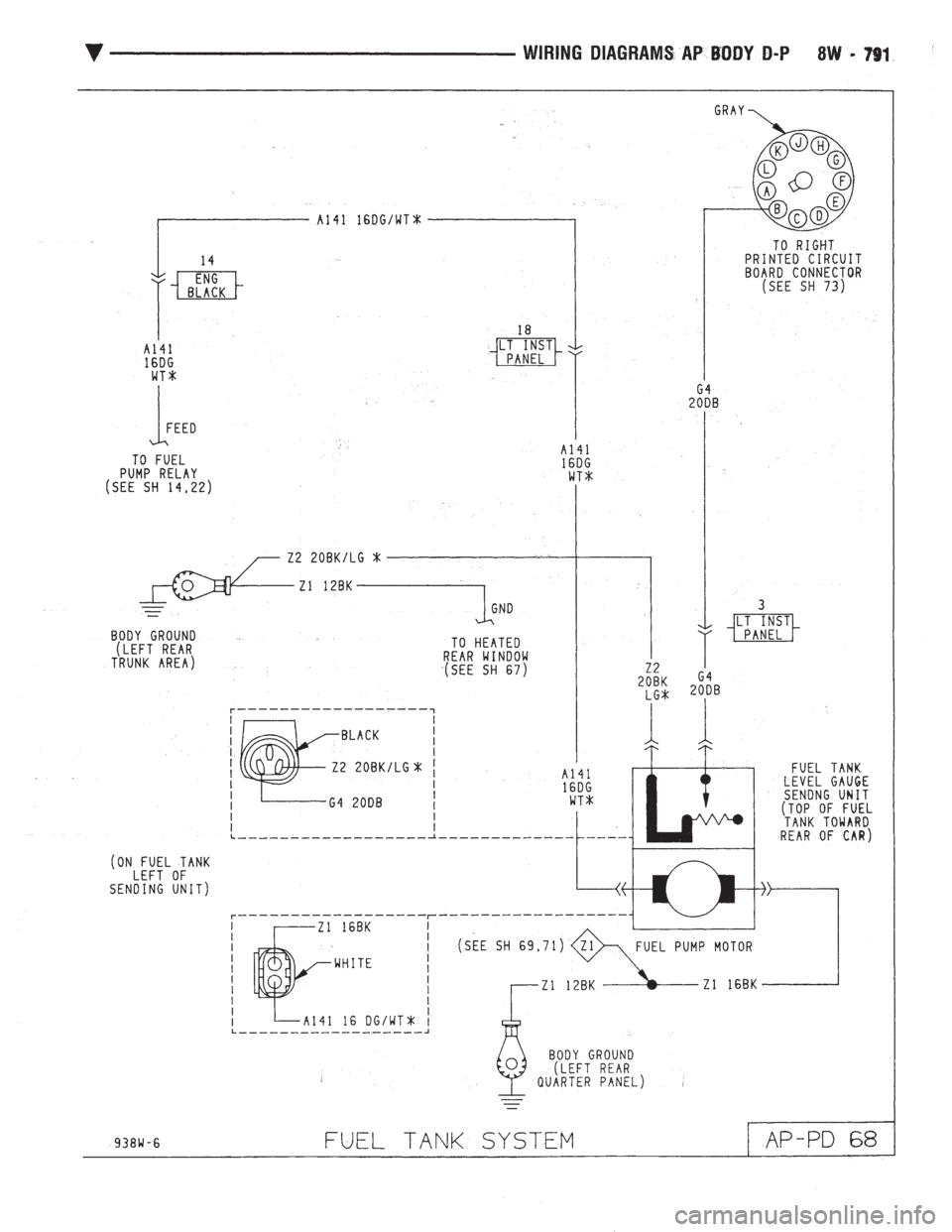 CHEVROLET DYNASTY 1993  Service Manual 