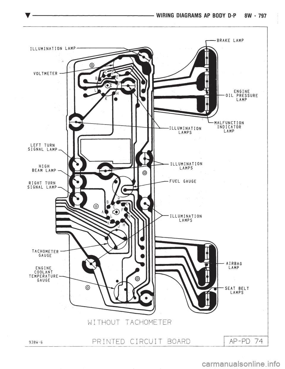 CHEVROLET DYNASTY 1993  Service Manual 