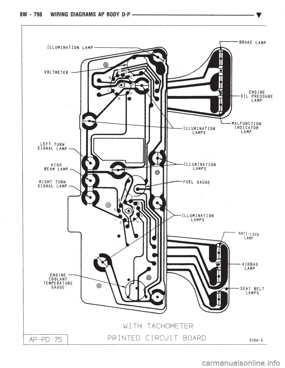 CHEVROLET DYNASTY 1993  Service Manual 