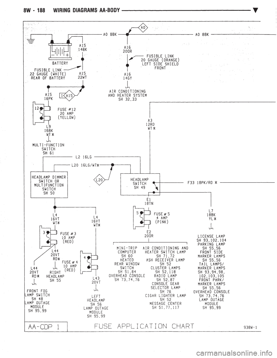 CHEVROLET DYNASTY 1993 Service Manual CHEVROLET DYNASTY 1993 Service Manual