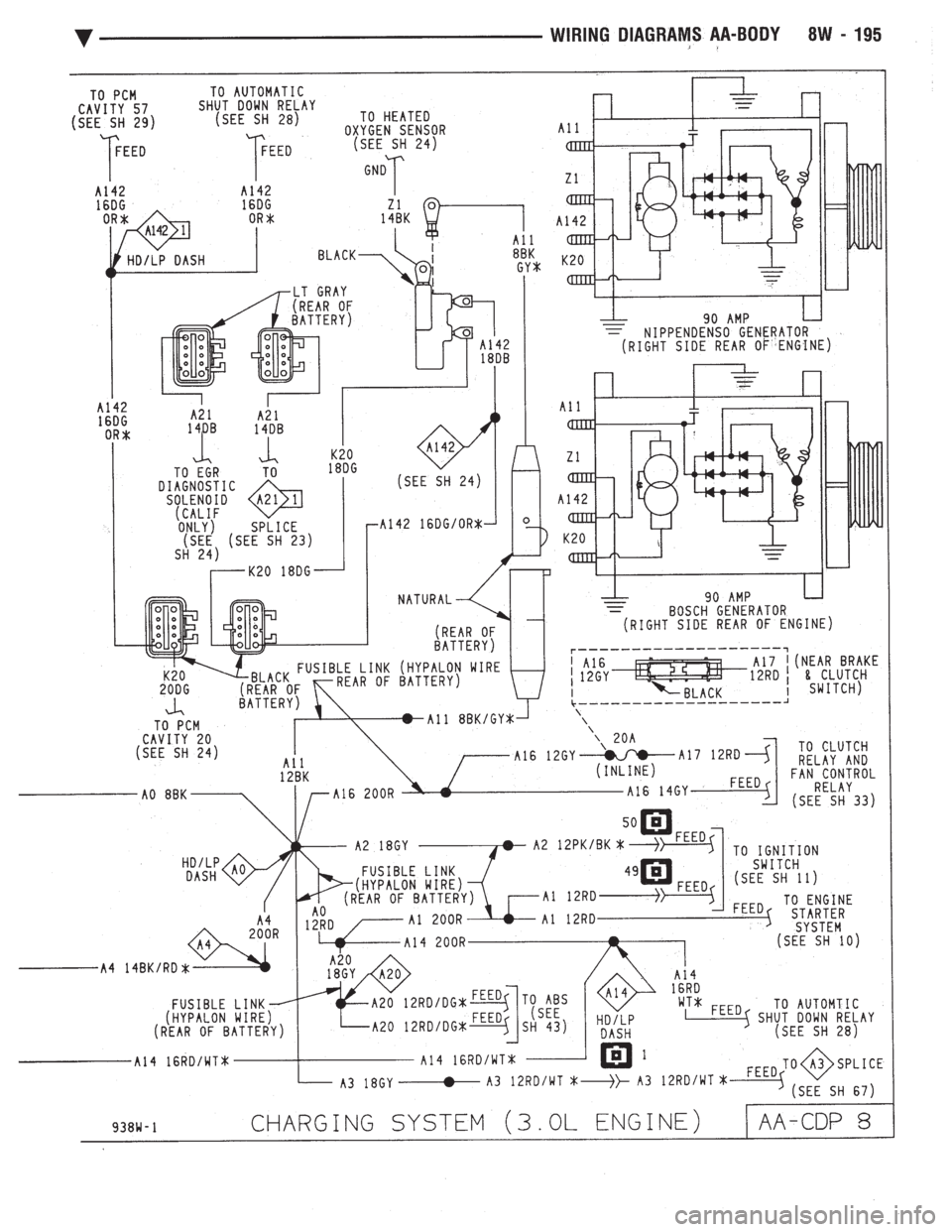 CHEVROLET DYNASTY 1993 Service Manual CHEVROLET DYNASTY 1993 Service Manual