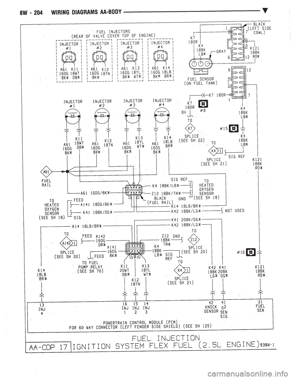 CHEVROLET DYNASTY 1993  Service Manual 