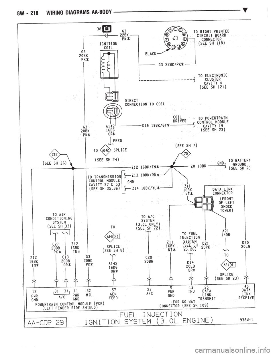 CHEVROLET DYNASTY 1993 Service Manual CHEVROLET DYNASTY 1993 Service Manual