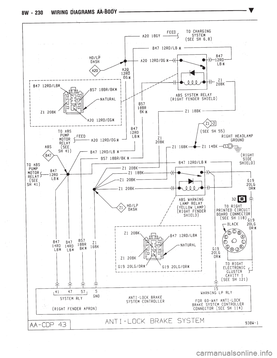 CHEVROLET DYNASTY 1993 Service Manual CHEVROLET DYNASTY 1993 Service Manual