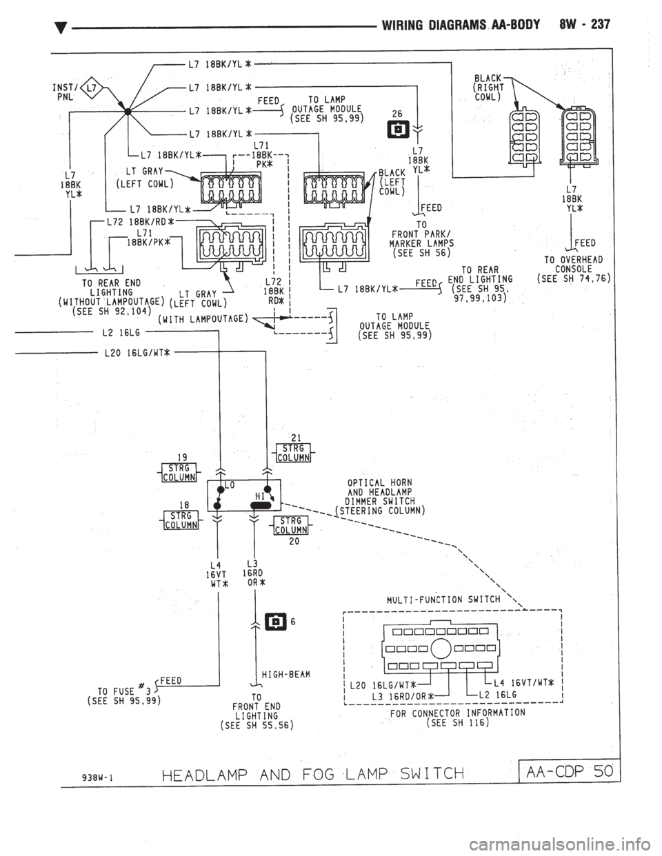 CHEVROLET DYNASTY 1993 Service Manual CHEVROLET DYNASTY 1993 Service Manual