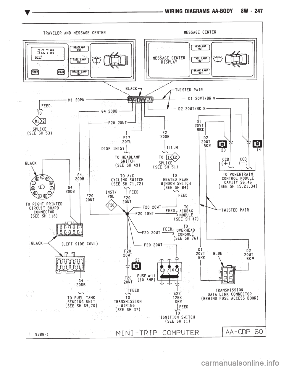 CHEVROLET DYNASTY 1993 Service Manual CHEVROLET DYNASTY 1993 Service Manual